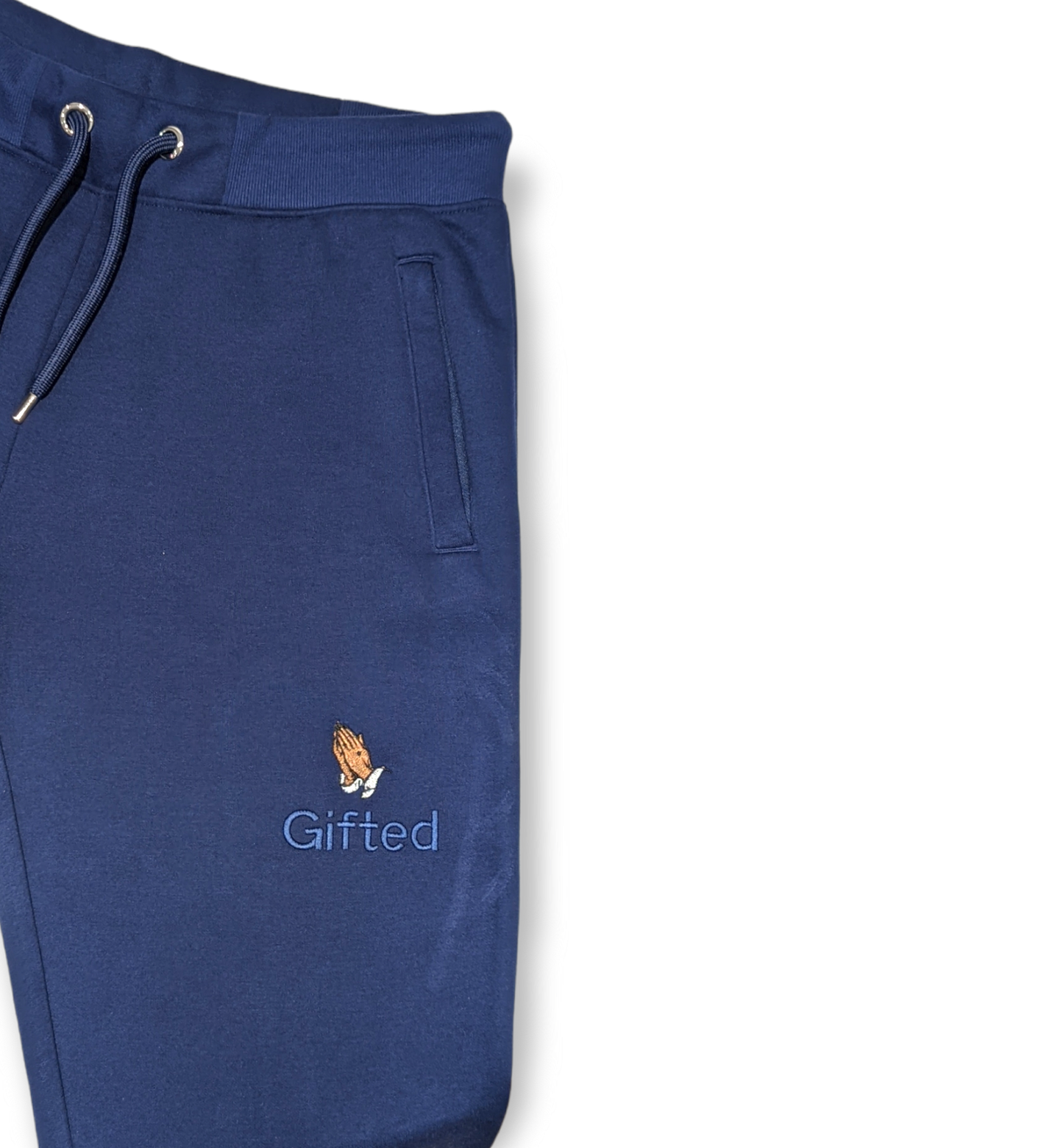 Praying Hands - Navy Track Pants