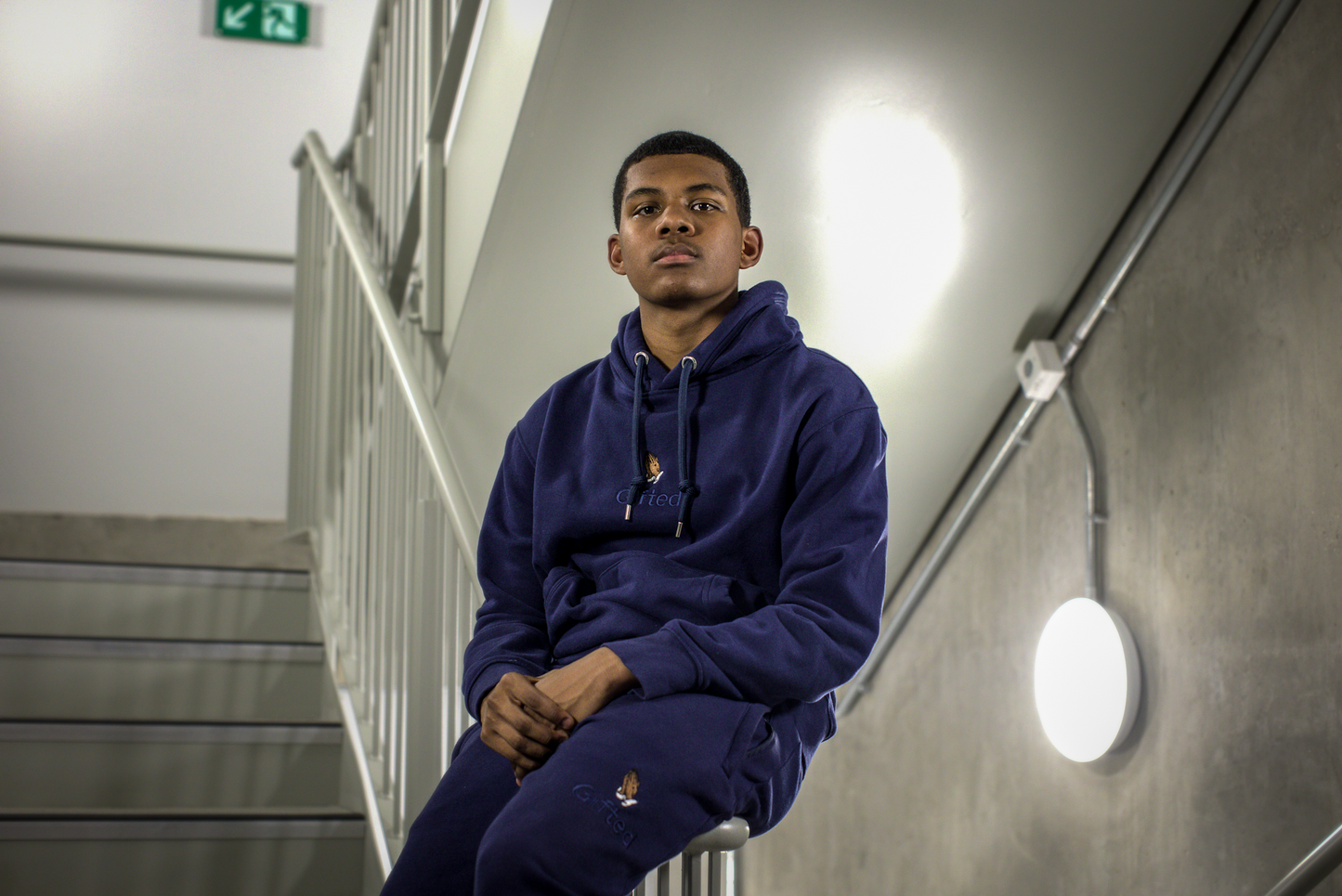 Praying Hands - Navy Track Pants